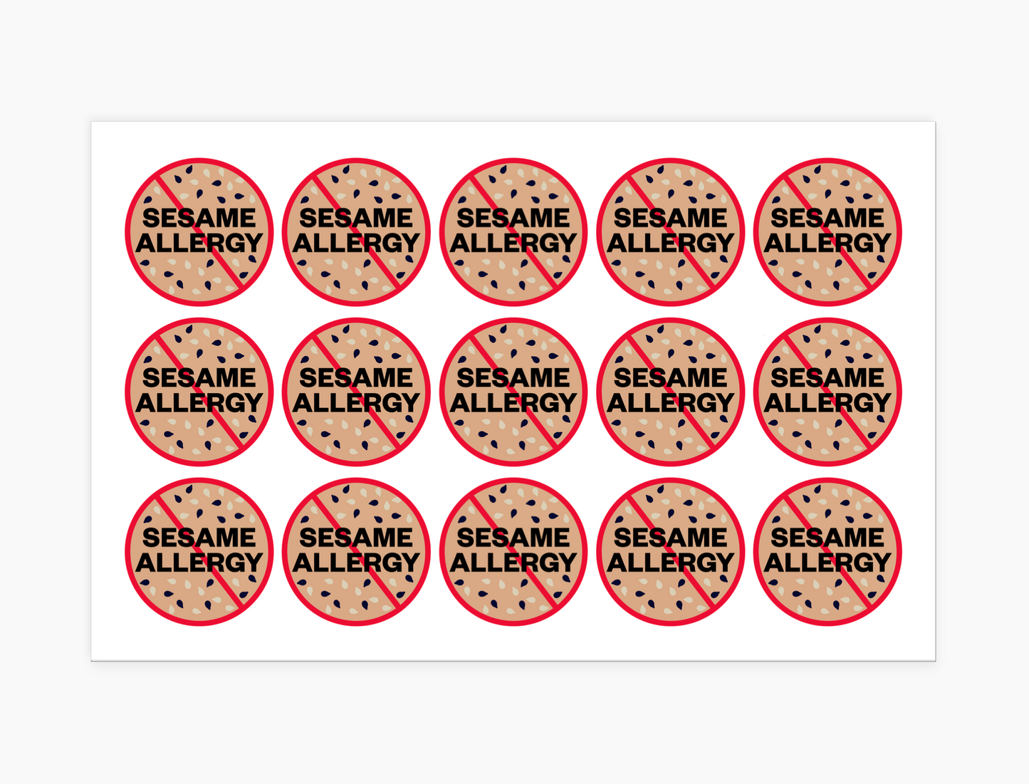 The Sesame Allergy Kit