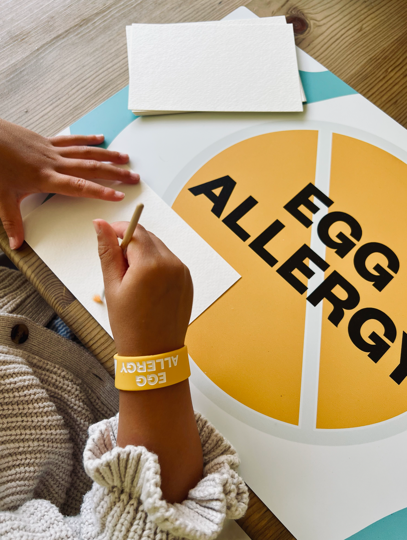 Egg Allergy Wristband