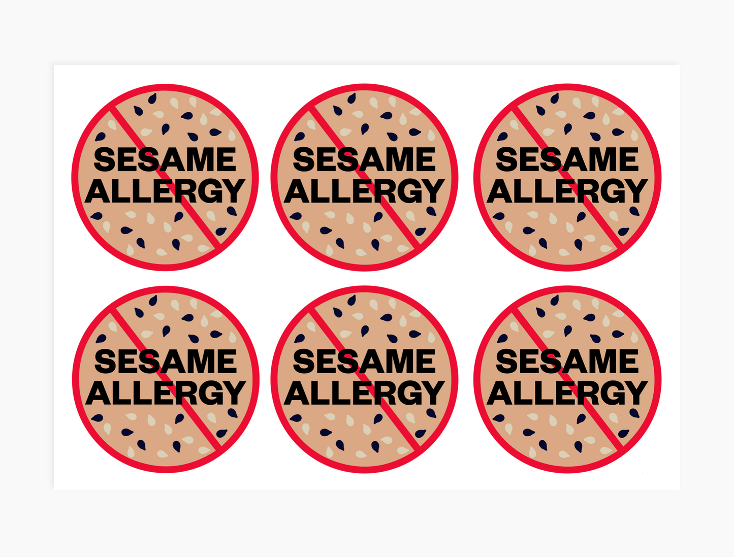 The Sesame Allergy Kit