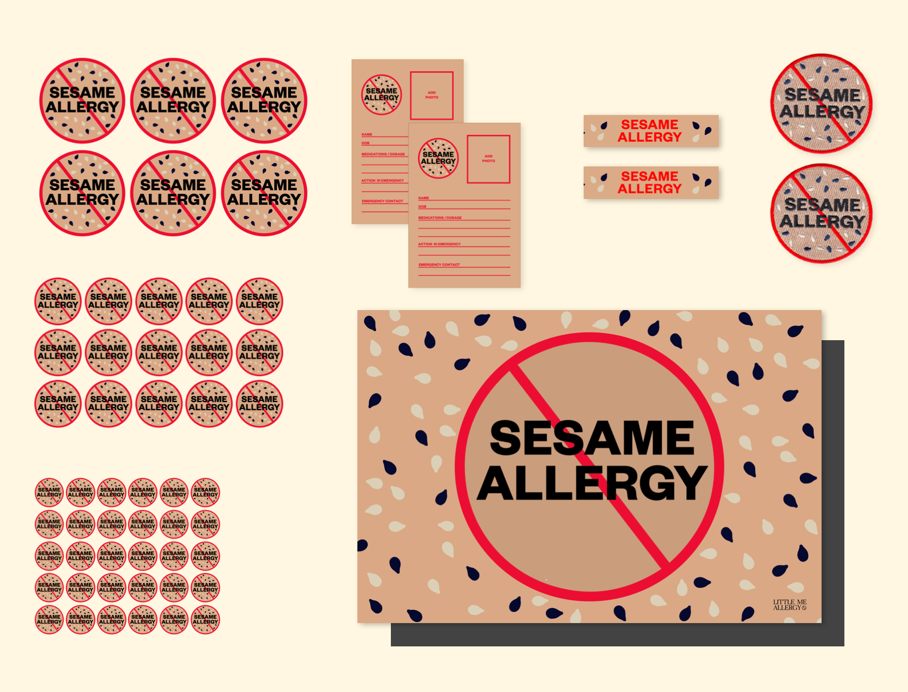 The Sesame Allergy Kit – Little Me Allergy