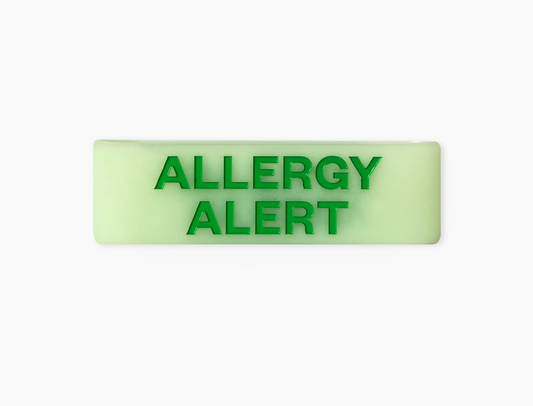 Allergy Alert Wristband (glows in the dark!)