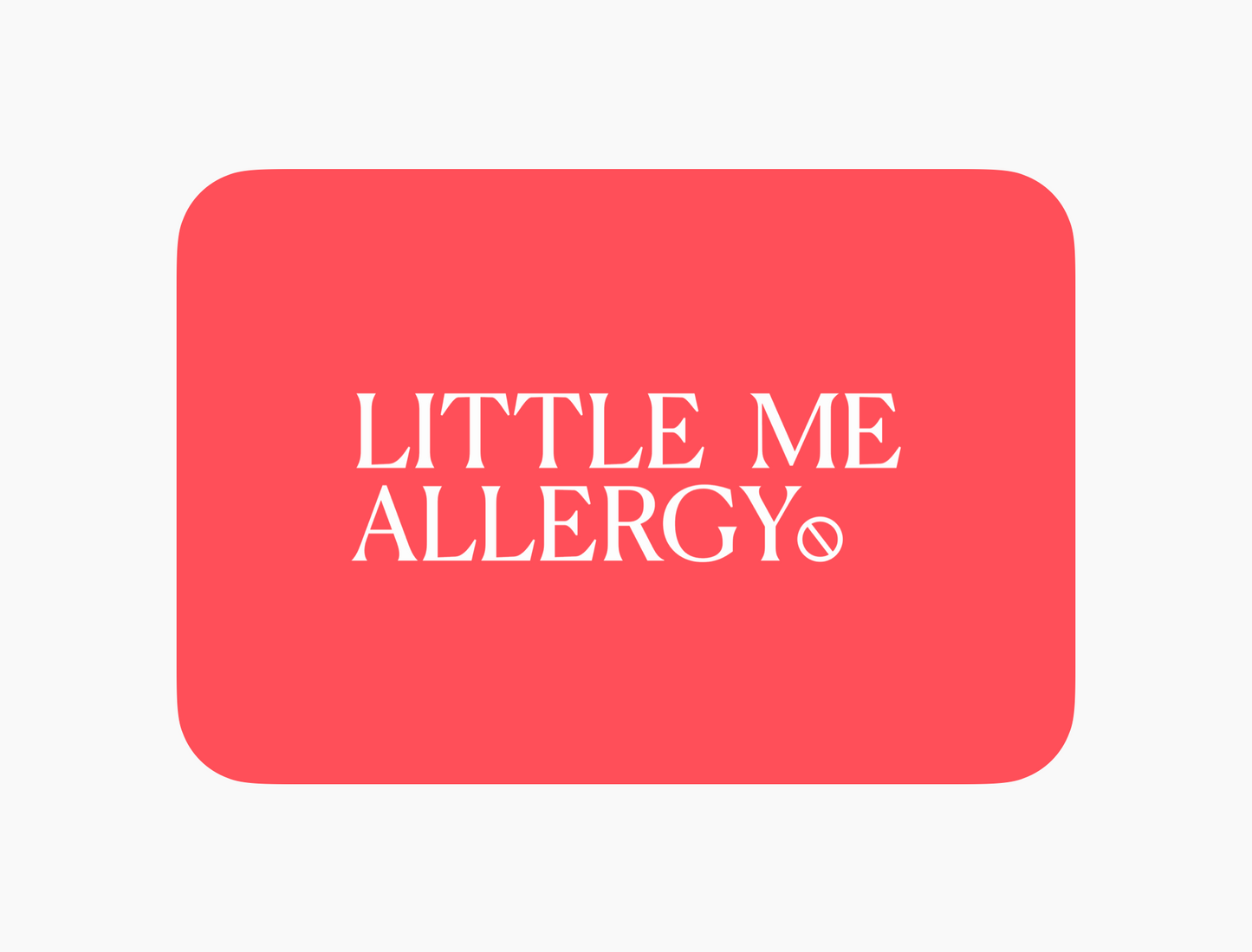 Little Me Allergy E-Gift Card