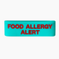 Food Allergy Alert Wristband